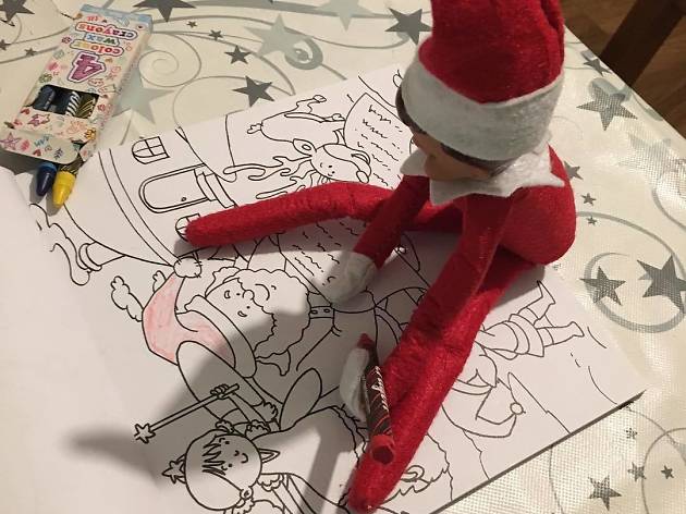 How To Draw Elf On The Shelf For Kids