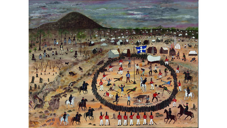 Marlene Gilson, 'Mount Warrenheip and Eureka Stockade', 2013