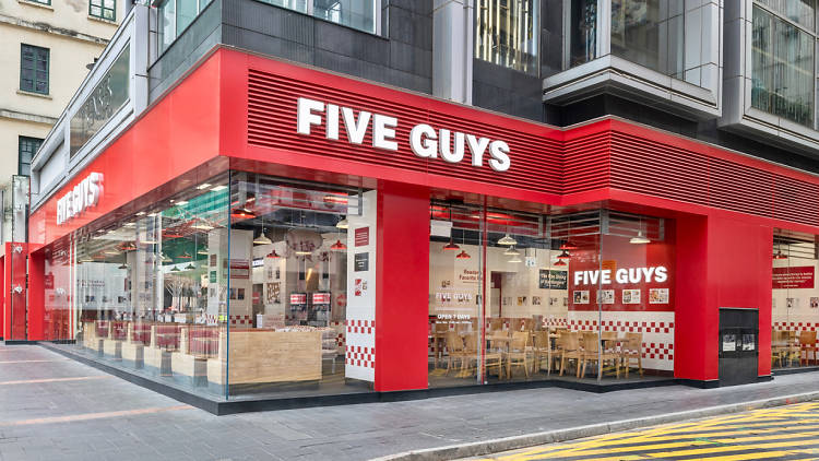 Five Guys in Wan Chai