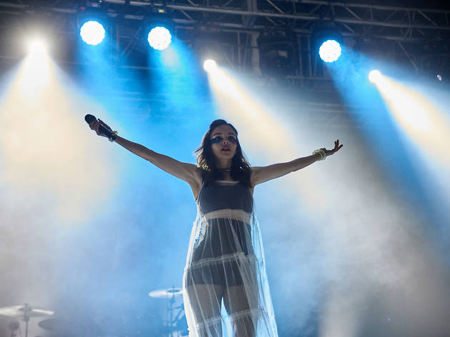 Chvrches Chvrches en el Corona Capital