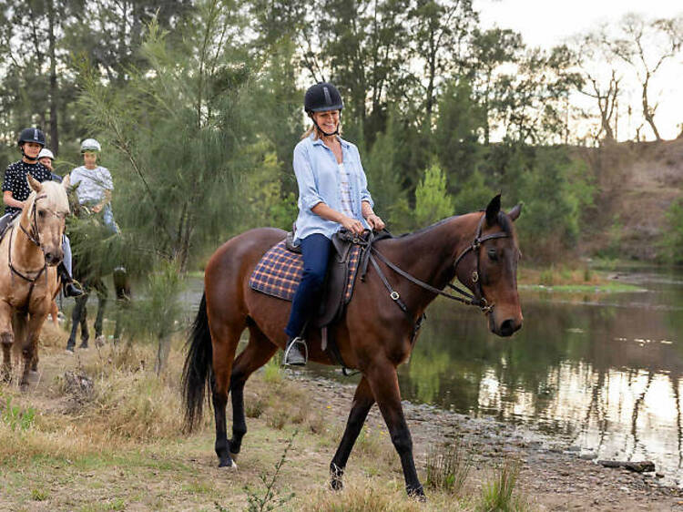 Saddle up at the Hawkesbury Valley Equestrian Centre