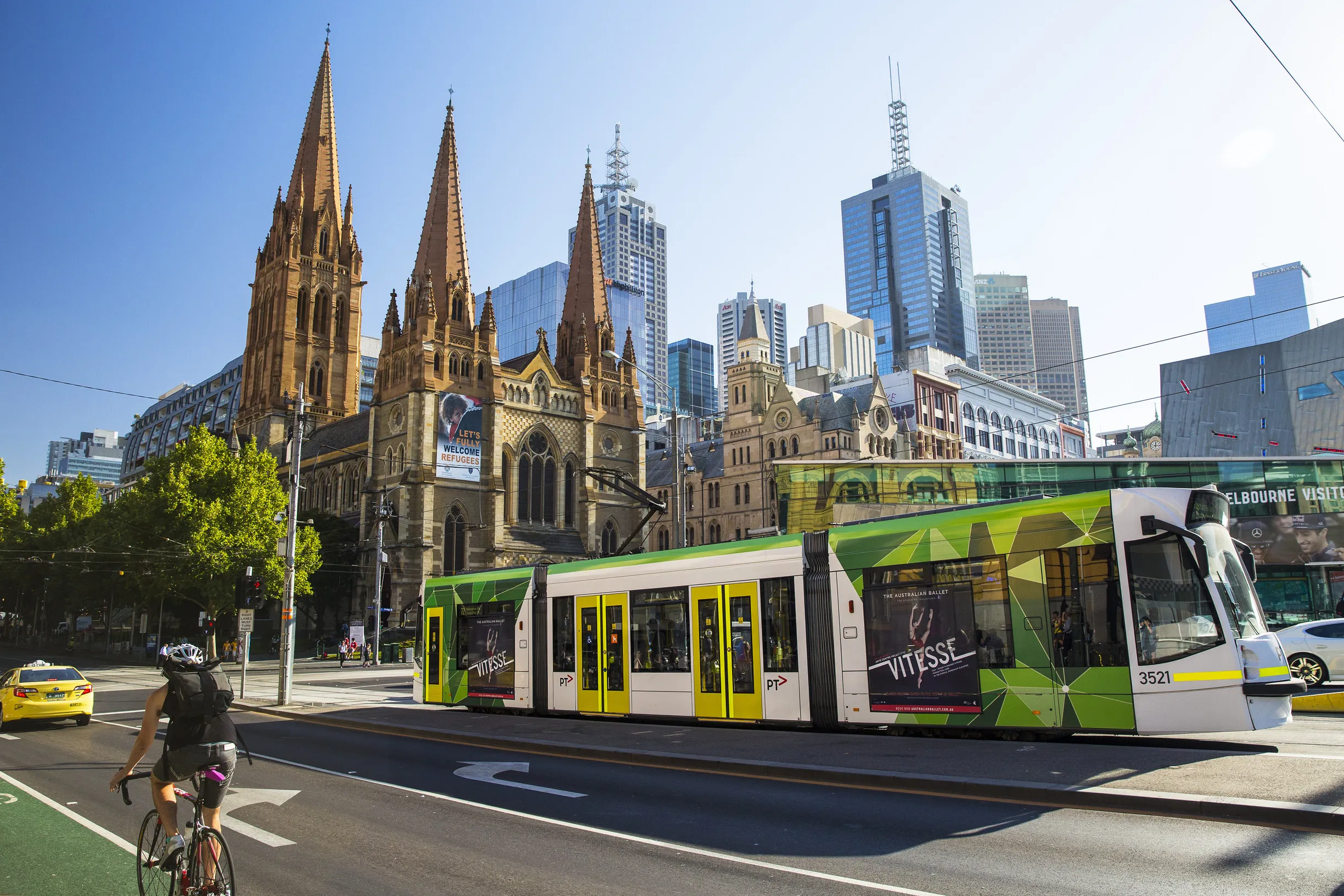 St Paul's Cathedral, Swanston Street, Melbourne