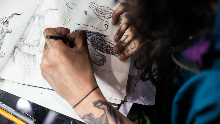 Dagga Tattoo Studio (Foto: Alejandra Carbajal)