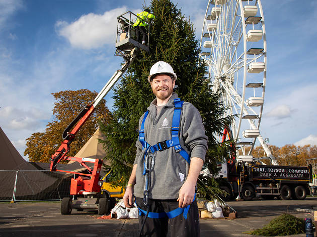 Mike DeButts, Christmas tree supplier for Pines and Needles Mike DeButts, Christmas tree supplier for Pines and Needles