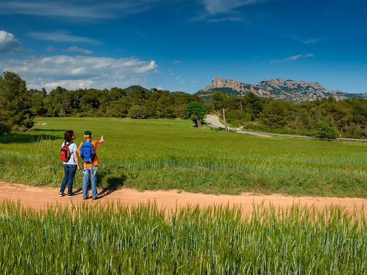 From Igualada to Montserrat