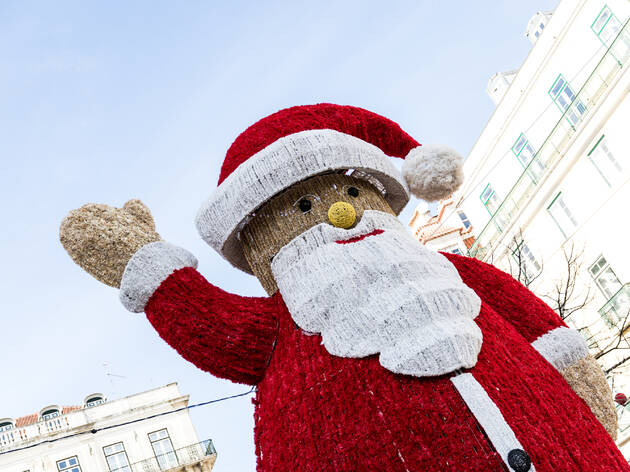Pai Natal no Largo Luís Camões Pai Natal no Largo Luís Camões