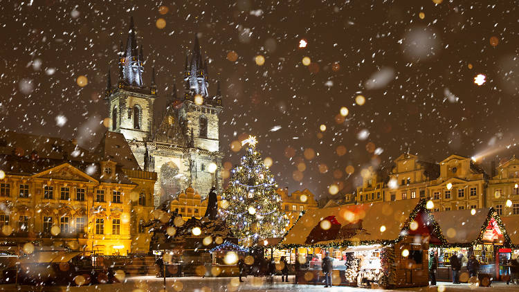 Praga en Navidad