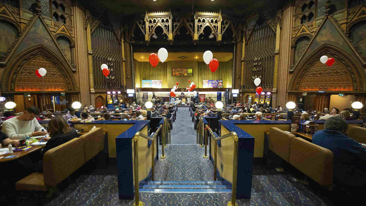 Play bingo in cathedral-like splendour, from £1.50