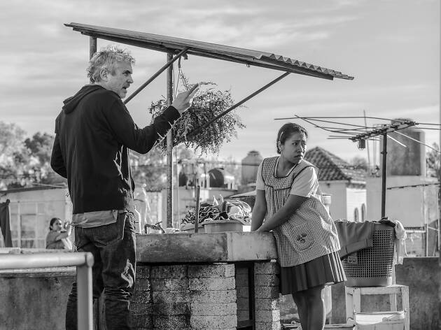 Alfonso Cuaron on set ‘Roma’ Alfonso Cuaron on set ‘Roma’