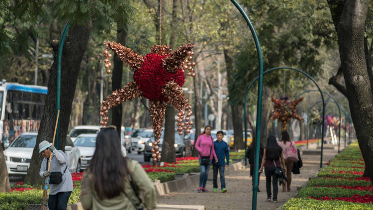 Exposición Piñatas y flores (Foto: Cortesía Festival Flores y Jardines)