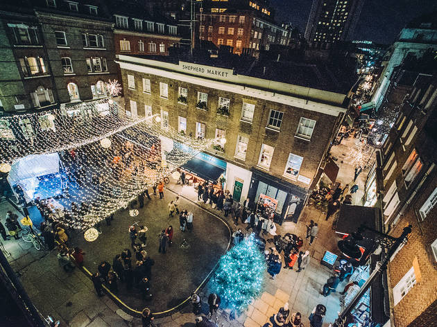 Shepherd Market Christmas Lights Switch On Shepherd Market Christmas Lights Switch On