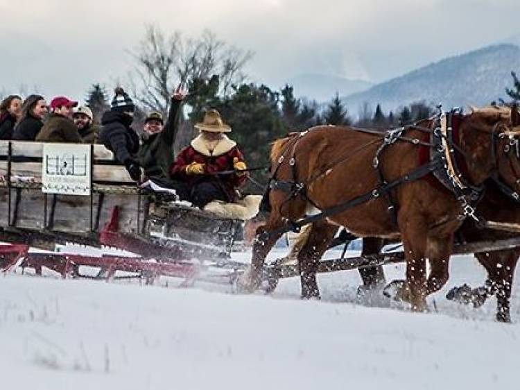 Adirondack Sleigh Rides at Country Dreams Farm