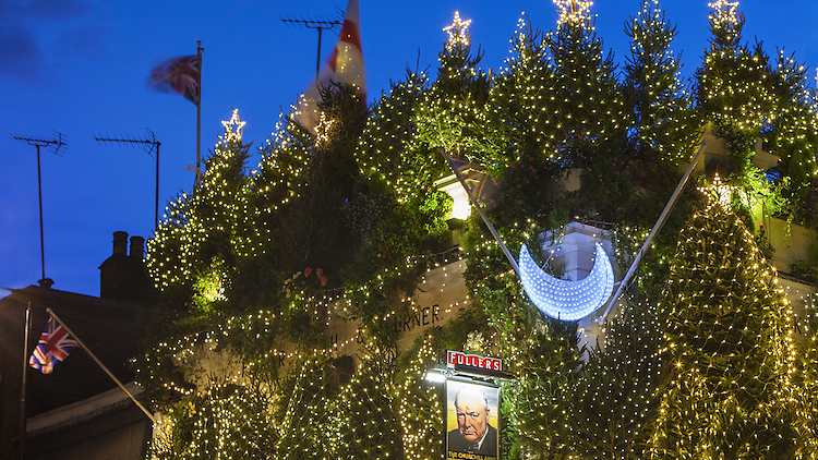 Get merry in London’s most festive pub 