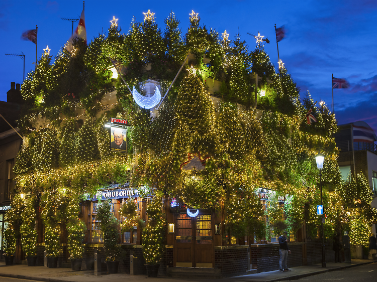 Get merry in London’s most festive pub 