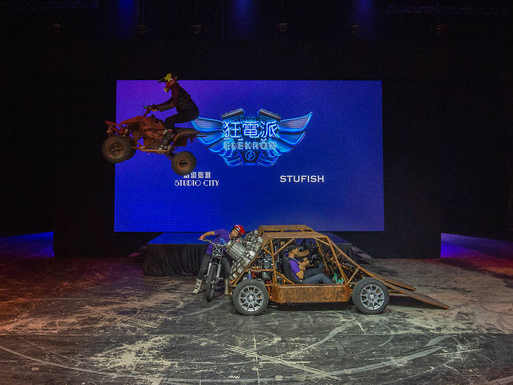 Check out the most electrifying new stunt show, Elekron