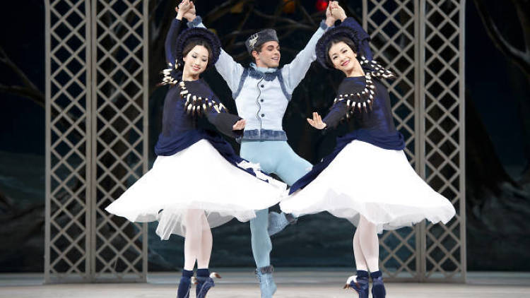 Frederick Ashton's 'Les Patineurs', performed by Royal Ballet