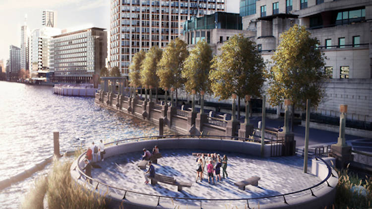 Thames Tideway micro-parks