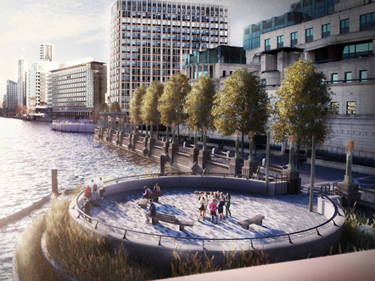 Thames Tideway micro-parks