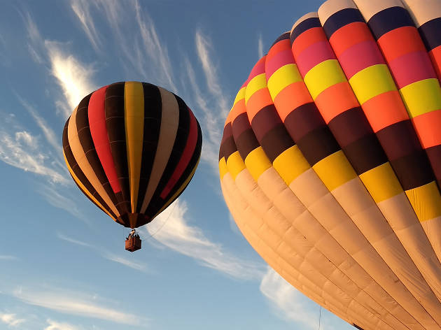 Globo aerostático en Jerez, Zacatecas Globo aerostático en el pueblo mágico de Jerez, Zacatecas