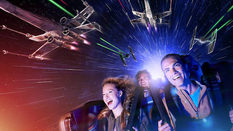 Become a hero when you ride ‘Star Wars Hyperspace Mountain’