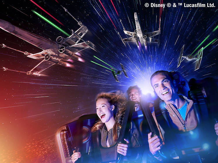 Become a hero when you ride ‘Star Wars Hyperspace Mountain’