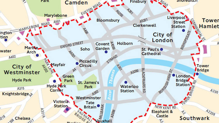 The ultra-low emission zone/zero emission zones