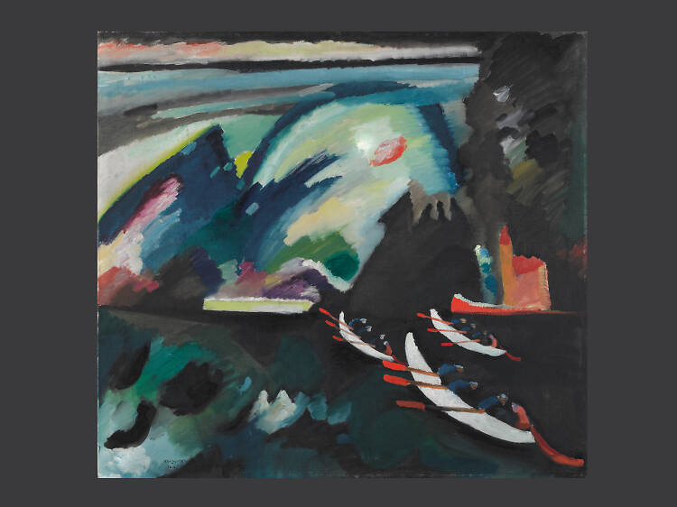 Pintura del mes. El lago de Kandinsky 