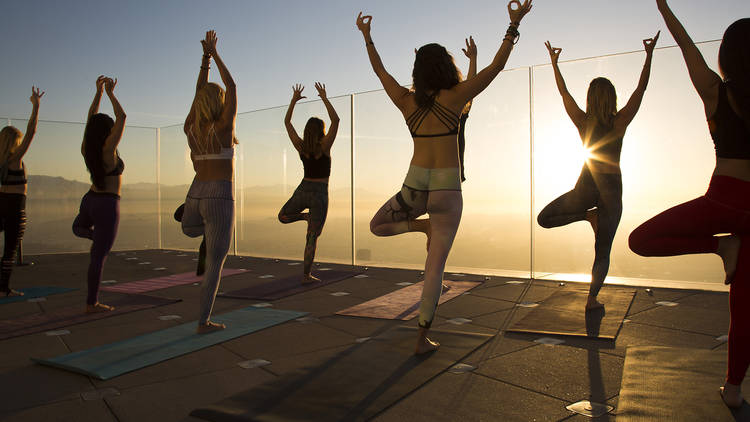 Spread your wings at Yoga in the Sky