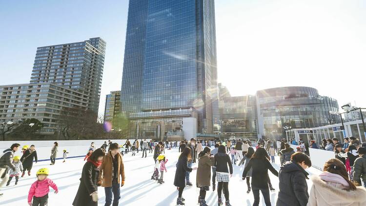Mitsui Fudosan Ice Rink in Tokyo Midtown