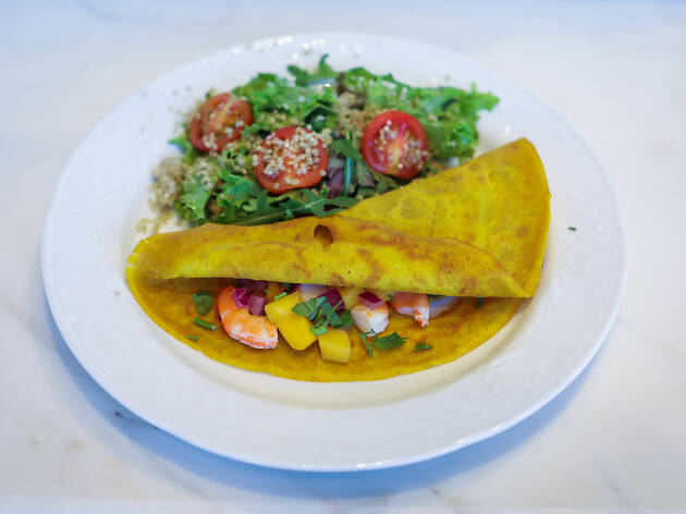 Crepe de curcuma Crepe de curcuma