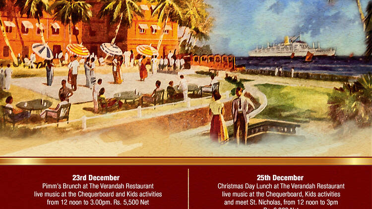 Christmas at Galle Face Hotel