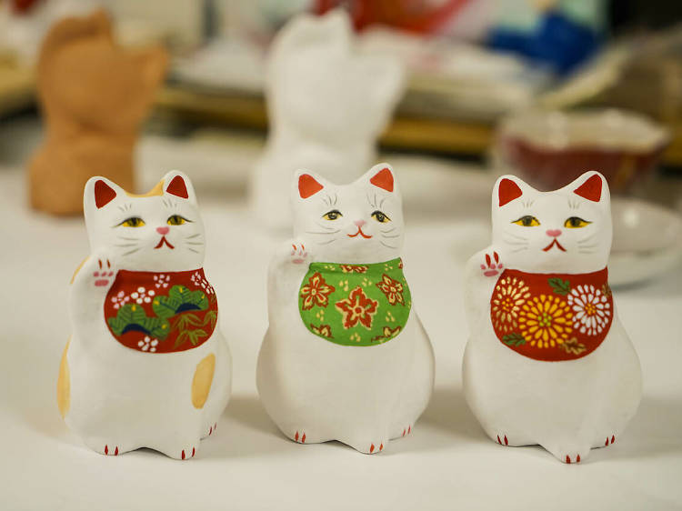 Craft your own lucky cat