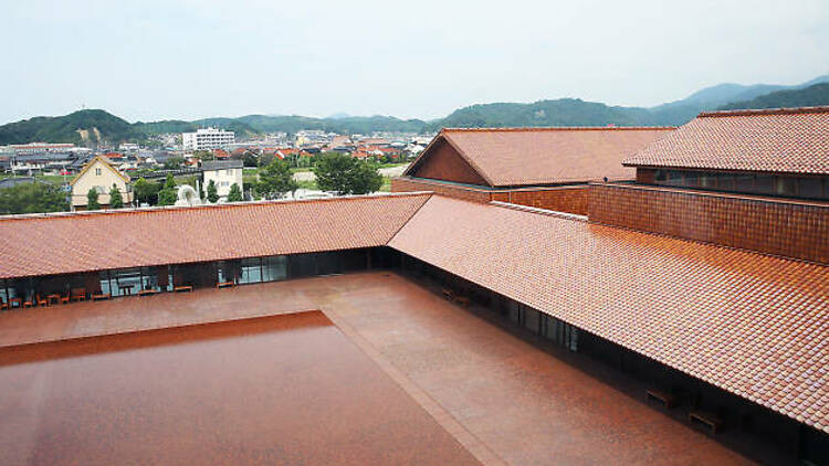 Admire the Sekishu roof tiles