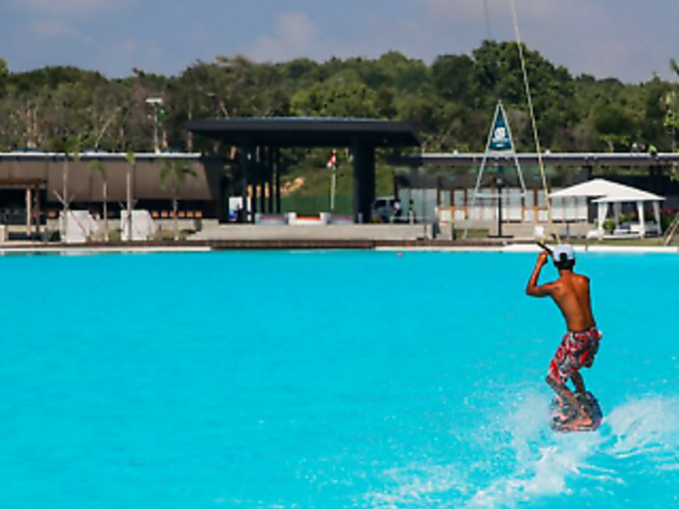 Have a splash at Crystal Lagoon at Treasure Bay Bintan