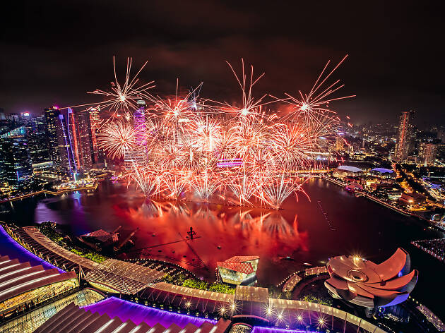 Marina Bay Singapore Countdown