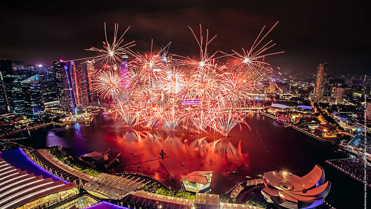 Marina Bay Singapore Countdown