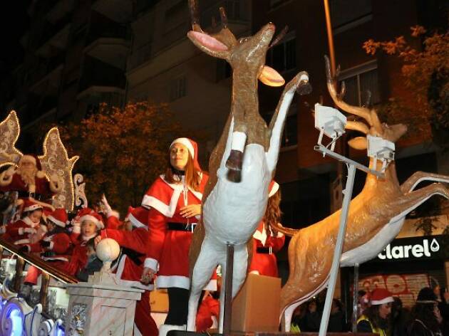 Cavalcada del Pare Noel a Sants Cavalcada del Pare Noel a Sants