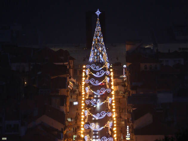Árvore de Natal em Viana do Castelo Árvore de Natal em Viana do Castelo