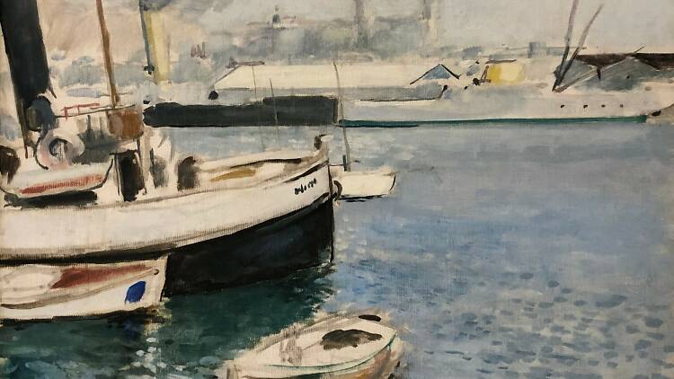 Josep Mompou (1888-1968). El Remolcador. Port de Barcelona, 1929