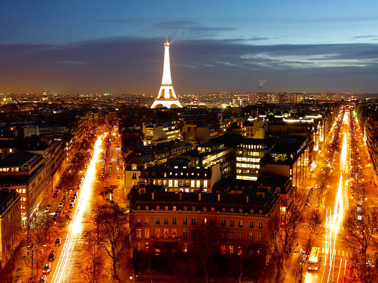 Vue depuis Arc de triomphe