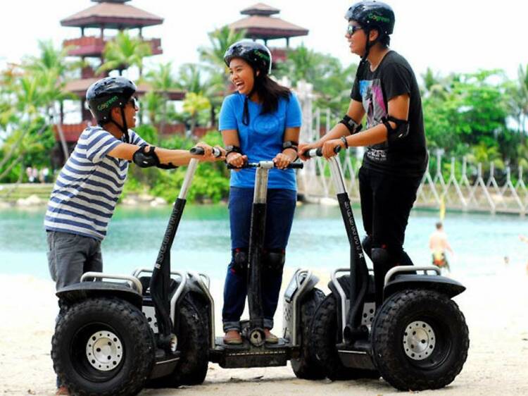 Segway off into the sunset