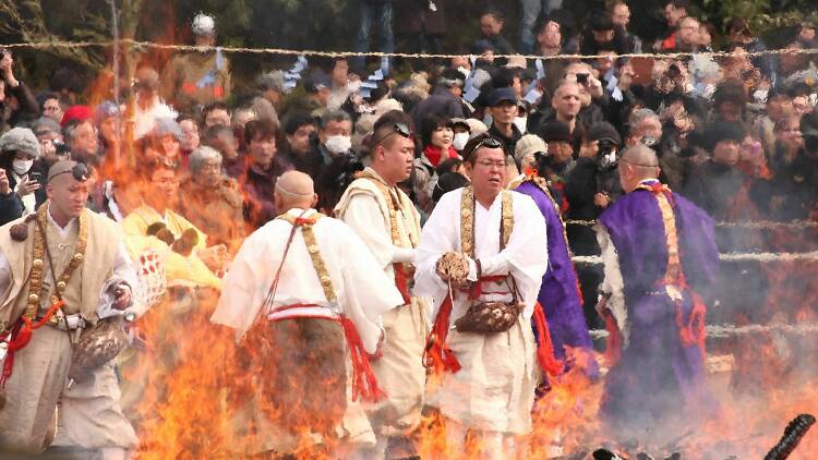 Mt Takao Fire Walking Festival 