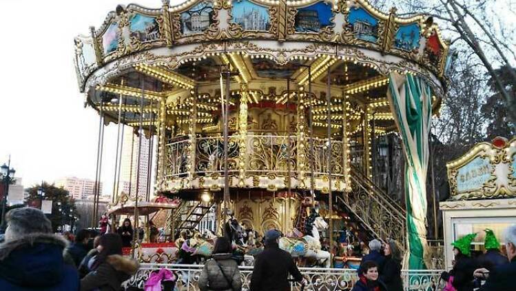 Carrusel Navideño de Plaza de Oriente