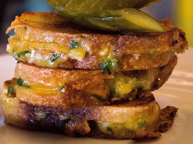 Late-night grilled cheese at Pizzeria Mozza