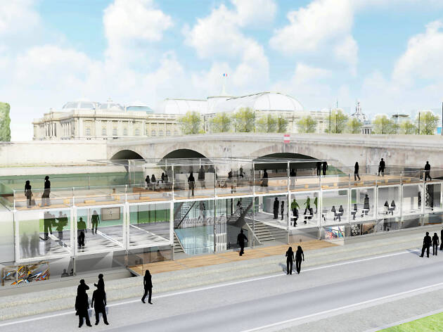 Le premier centre d’art urbain flottant au monde ouvre ses portes au printemps Le premier centre d’art urbain flottant au monde ouvre ses portes au printemps
