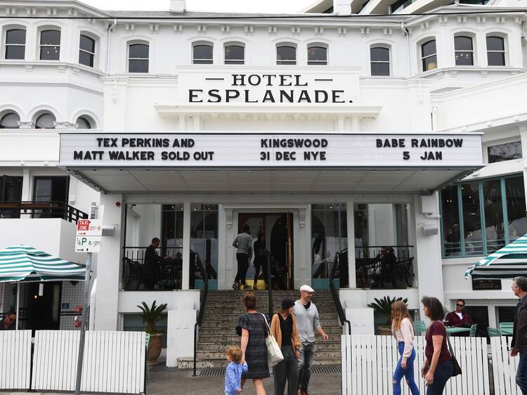 Have a drink at the famous Espy