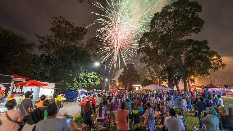 Australia Day celebrations 2018 at Dandenong Park.
