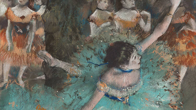 Bailarina basculando. Edgar Degas