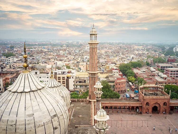 Delhi skyline