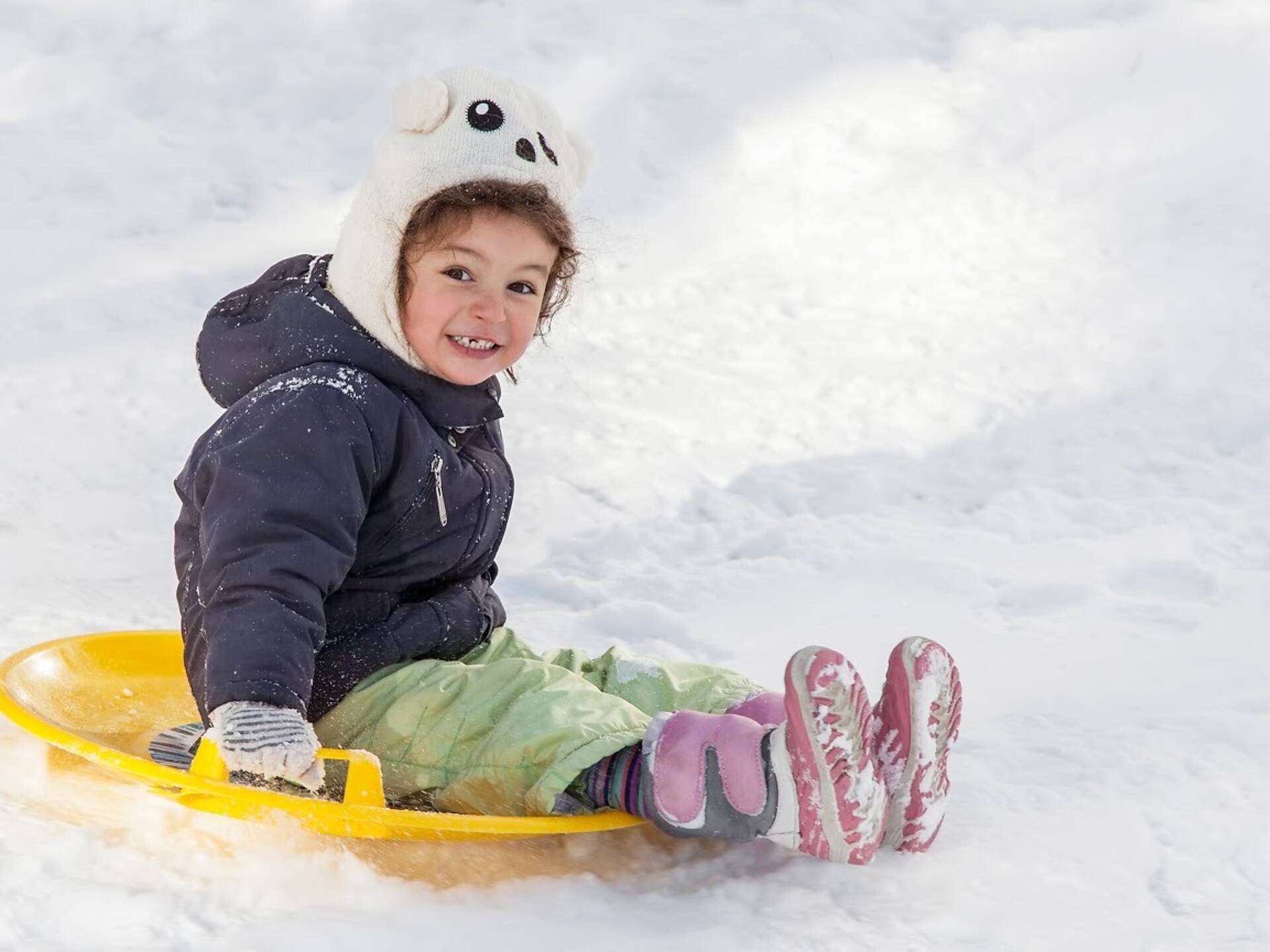 16 Spots for Sledding in NYC in the Snow